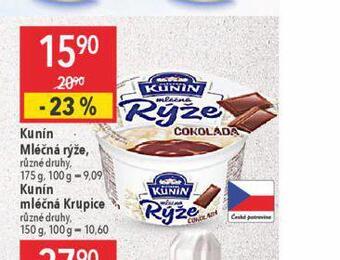 Globus Kunín mléčná krupice nabídka