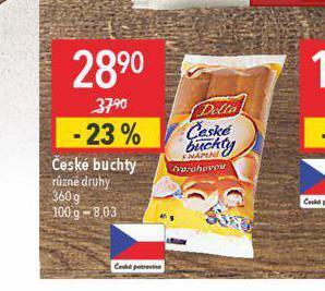 Globus České buchty nabídka