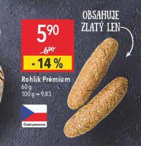 Globus Rohlík premium nabídka