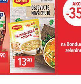 Globus Maggi polévka nabídka