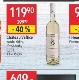Globus Chateau valtice nabídka
