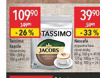 Globus Tassimo kapsle nabídka