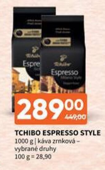 Terno Tchibo Espresso Style nabídka