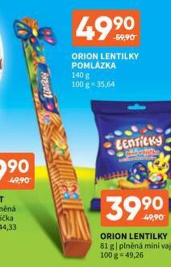 Terno Orion Lentilky Pomlázka nabídka