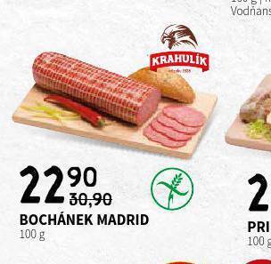 Terno Bochánek madrid nabídka