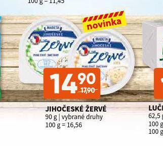 Terno Jihočeské žervé nabídka