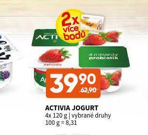 Terno Activia jogurt nabídka