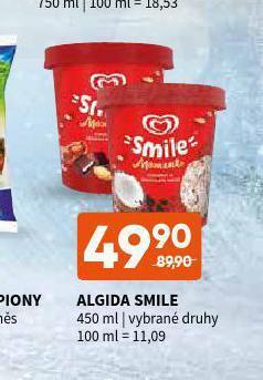 Terno Algida smile nabídka