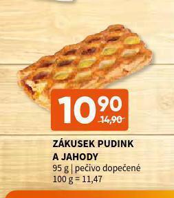 Terno Zákusek pudink a jahody nabídka