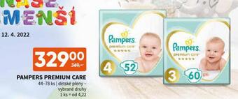 Terno Pampers dětské plenky nabídka