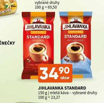 Terno Jihlavnka standard mletá káva nabídka