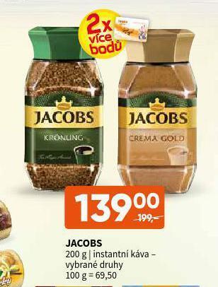 Terno Jacobs instantní káva nabídka