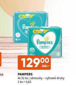 Terno Pampers dětské plenky nabídka