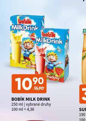 Terno Bobík milk drink nabídka