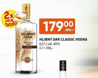Terno Hlibny dar classic vodka nabídka