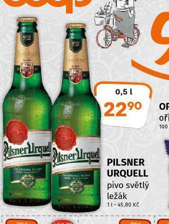 Terno Pivo pilsner urquell nabídka