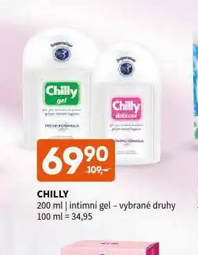 Terno Chili intimní gel nabídka