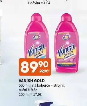 Terno Vanish gold na koberce nabídka