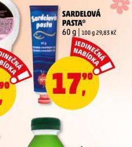 Penny Market Sardelová pasta nabídka