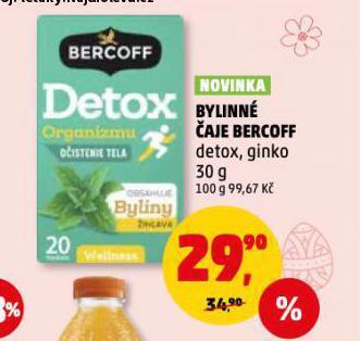 Penny Market Bylinné čaje bercoff nabídka