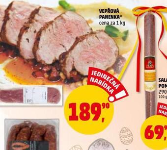Penny Market Vepřová panenka nabídka
