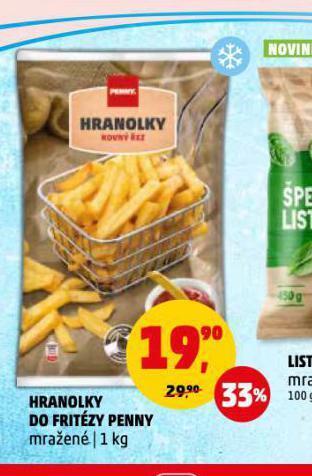 Penny Market Hranolky do fritézy penny nabídka