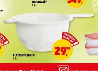 Penny Market Plastový cedník nabídka