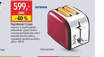 Globus Topinkovač nabídka