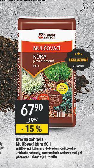 Globus Mulčovací kůra nabídka