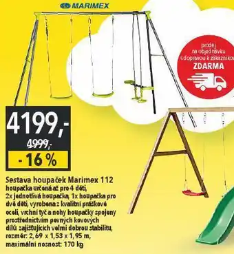 Globus Sestava houpaček marimex 112 nabídka