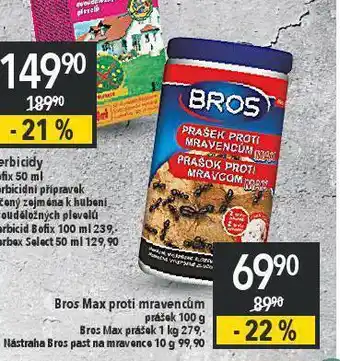 Globus Bros max proti mravencům nabídka