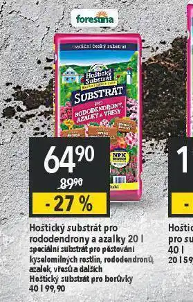 Globus Hoštický substrát pro rododendrony a azalky nabídka