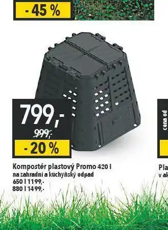 Globus Komposter plastový 420 l nabídka