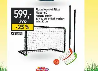 Florbalový set stiga player 60