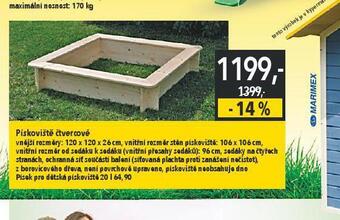 Globus Pískoviště čtvercové nabídka