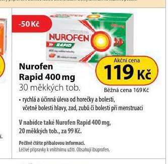 Dr. Max Nurofen rapid nabídka