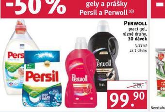 Rossmann Perwoll prací gel nabídka