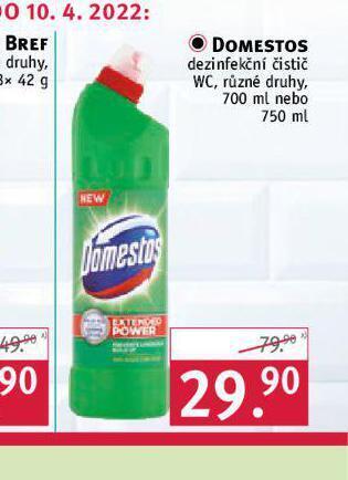 Rossmann Domestos dezinfekční čistič nabídka