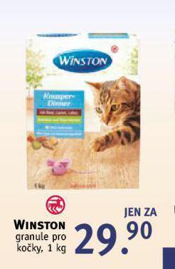 Rossmann Winston granule pro kočky nabídka