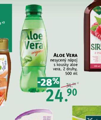 Aloe vera nesycený nápoj