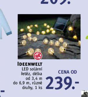 Rossmann Led solární řetěz nabídka