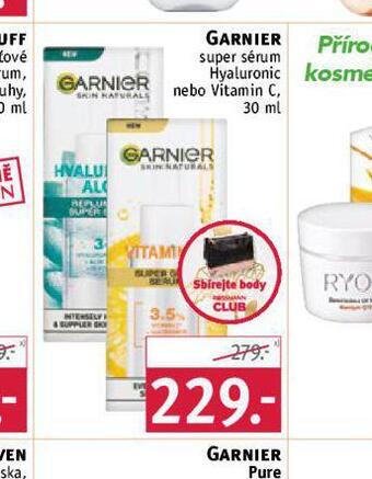 Rossmann Garnier super sérum nabídka