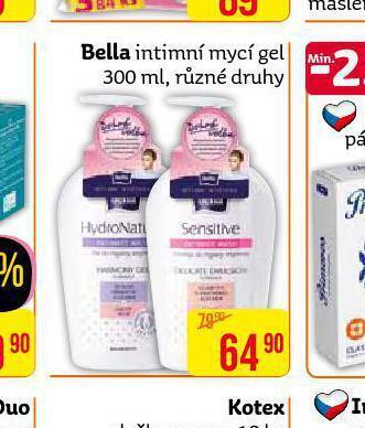 Teta Bella intimní mycí gel nabídka