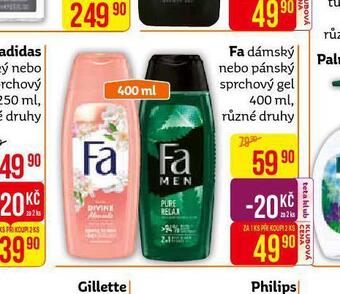 Teta Fa sprchový gel nabídka