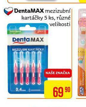 Teta Dentamax mezizubní kartáčky nabídka