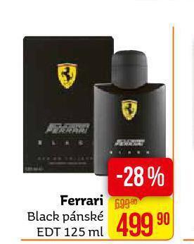 Teta Ferrari black pánské edt nabídka
