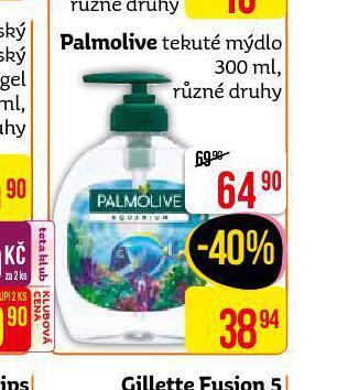 Teta Palmolive tekuté mýdlo nabídka