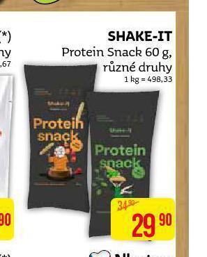 Teta Shake it protein snack nabídka