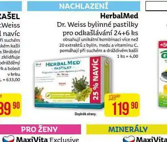 Teta Herbamed bylinné pastilky pro odkašlávání nabídka