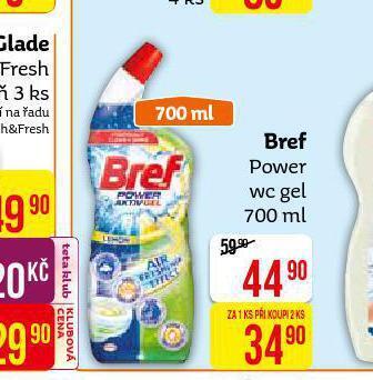 Teta Bref power wc gel nabídka